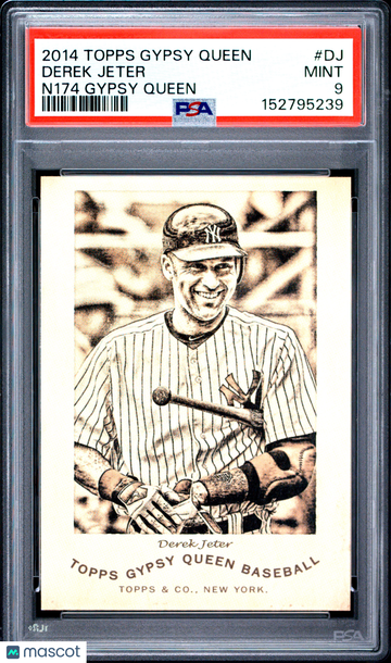 2014 Topps Gypsy Queen N174 Gypsy Queen Derek Jeter #DJ PSA 9
