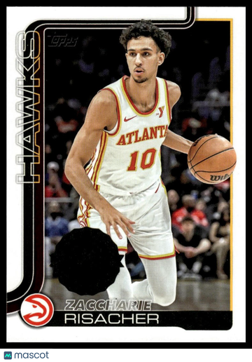 2025-26 Topps Zaccharie Risacher #62