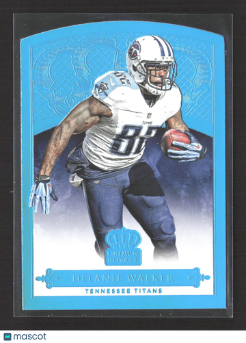 2015 Panini Crown Royale Delanie Walker #12 Light Blue