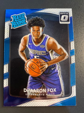 2017 Optic De’Aaron Fox Rates Rookie 