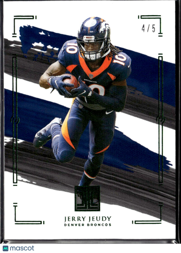 Jerry Jeudy 2021 Panini Impeccable Denver Broncos