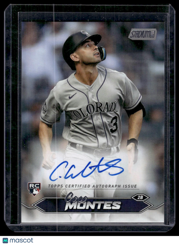 2024 Stadium Club Coco Montes #SCBA-CMN Autographs AU