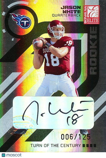 2005 Donruss Elite Jason White Rookie