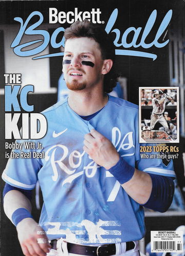 Beckett Baseball Card Monthly Price Guide Magazine May 2023 Bobby Witt Jr. Kansas City Royals