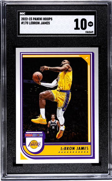 2022-23 Panini Hoops #170 Lebron James SGC 10
