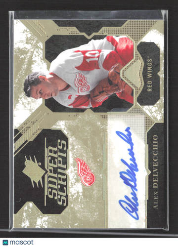 2018 Upper Deck SPx Super Scripts Alex Delvecchio #SS-AD