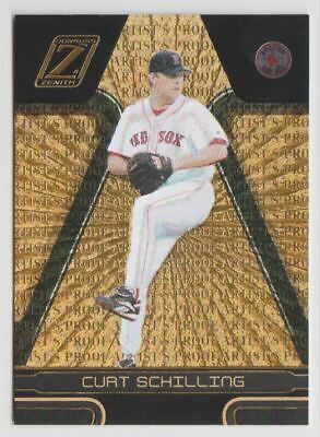 Curt Schilling 2005 Donruss Zenith Artist's Proofs Gold 47/50 #1 Boston Red Sox