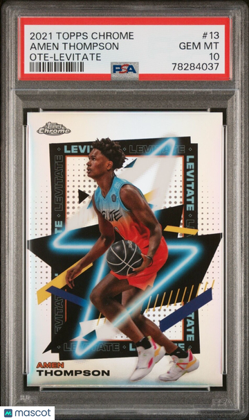 2021 Topps Chrome Amen Thompson #13 Chrome Rookie PSA 10