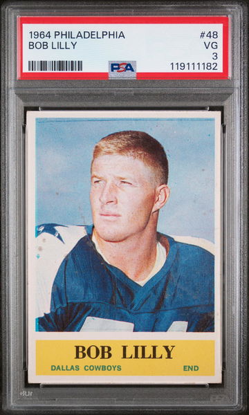 1964 Philadelphia Bob Lilly #48 PSA 3