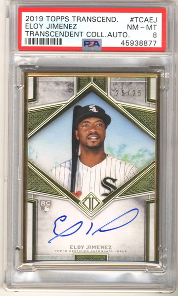 2019 Topps Transcendent Autographs #TCAEJ Eloy Jimenez 