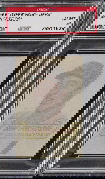 1966 Topps Rub-Offs #34 Jim Fregosi PSA 9 MINT!