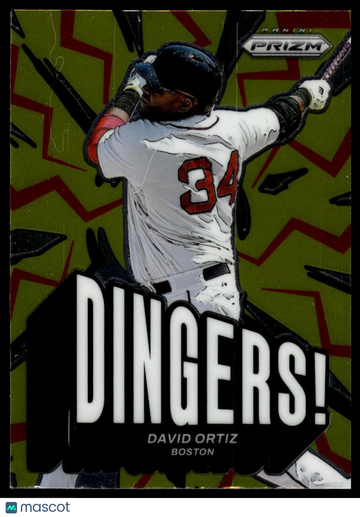 2025 Panini Prizm Baseball David Ortiz #6 Dingers