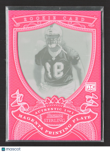 2007 Bowman Sterling Ray McDonald #39 Magenta Printing Plate /1 RC