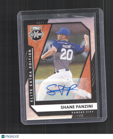 2021 Panini Elite Extra Edition Shane Panzini #108 Status Green Die Cut SN