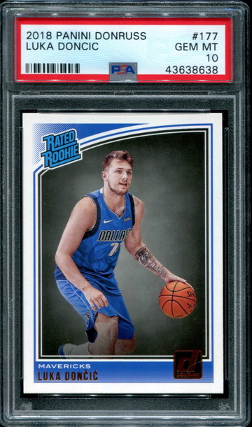 Luka Doncic 2018-19 Donruss #177 PSA 10