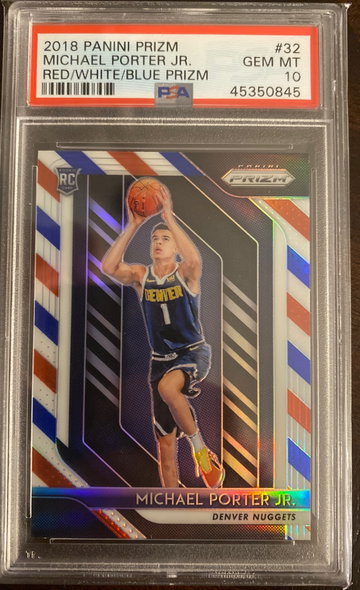 Michael Porter Jr RC Prizm PSA 10