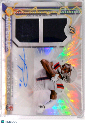 2025 Topps Amped Up Ja'lynn Polk #AU-JP Short Print Rookie RC Patch