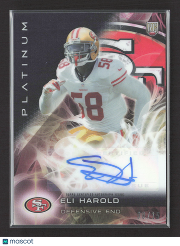 2015 Topps Platinum Eli Harold #AR-EH RC
