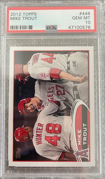 2012 Topps #446 Mike Trout PSA 10