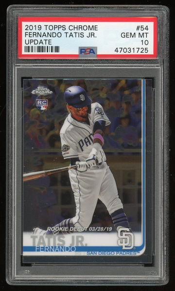 2019 Topps Chrome Update Fernando Tatis