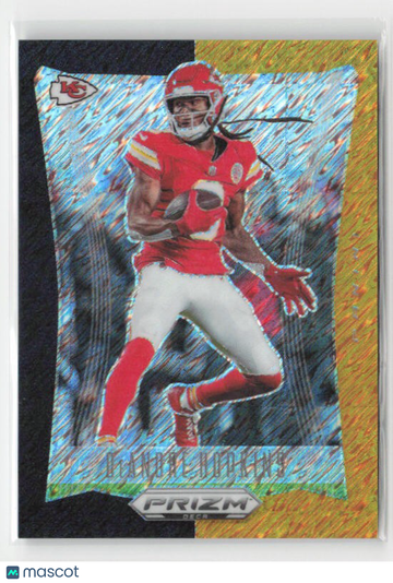2024 Panini Prizm Deca DeAndre Hopkins #284 Shimmer Black Gold Prizms FOTL /8 FOTL SN SSP