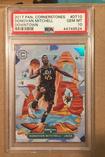 Donovan Mitchell Downtown Rookie PSA 10 - Pop 23