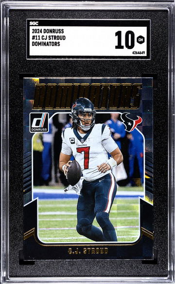 2024 Donruss #11 Cj Stroud Dominators SGC 10