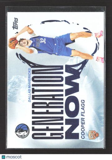 2025 Topps Generation Now Cooper Flagg #GN-1 RC
