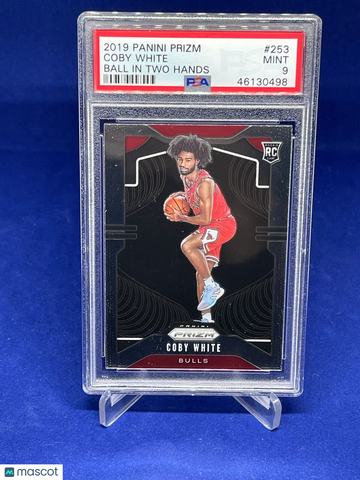 2019 Panini Prizm Coby White #253 Variation PSA 9
