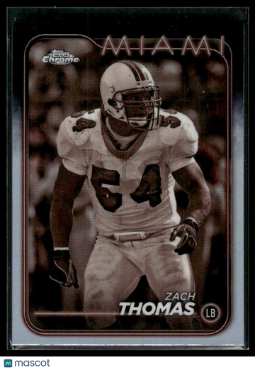 2024 Topps Chrome Zach Thomas #109 Sepia Refractor