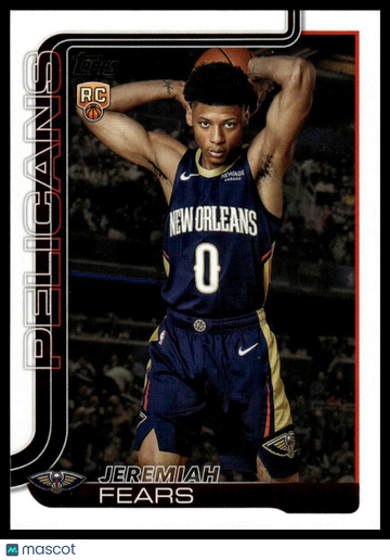 2025-26 Topps Jeremiah Fears #207 RC