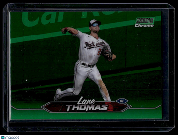 2024 Stadium Club Lane Thomas #152 Chrome Green Refractors