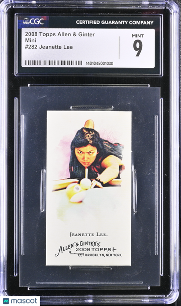 2008 Allen & Ginter Jeanette Lee #282 CGC 9