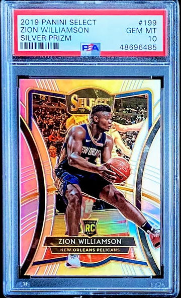 Zion Williamson Select Silver Premier SP 