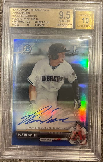 2017 Bowman Chrome Pavin Smith auto /150