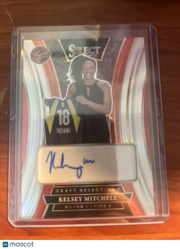 2025 Panini Kelsey Mitchell #6 Signatures
