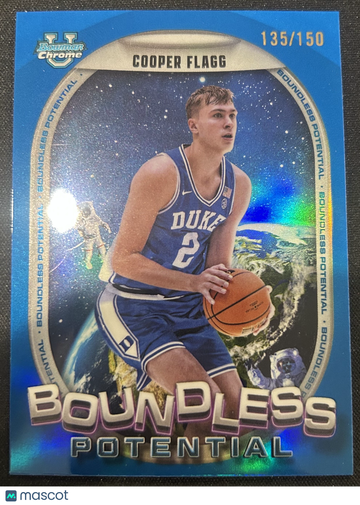 2025 Bowman Chrome Cooper Flagg #BP-3 Blue /150