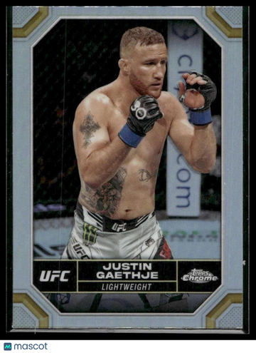 2024 Topps Chrome UFC Justin Gaethje #104