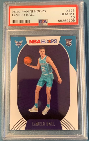 Lamelo Ball Rookie RC 2020 Panini Hoops 223 PSA 10