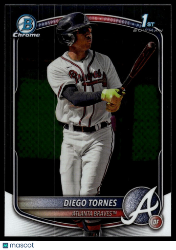 2025 Bowman Chrome Diego Tornes #BCP-214b Bowman Chrome Prospects