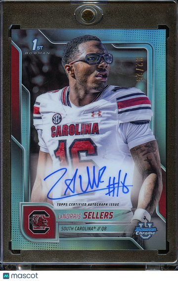 2025 Bowman Chrome Lanorris Sellers Rookie Bowman