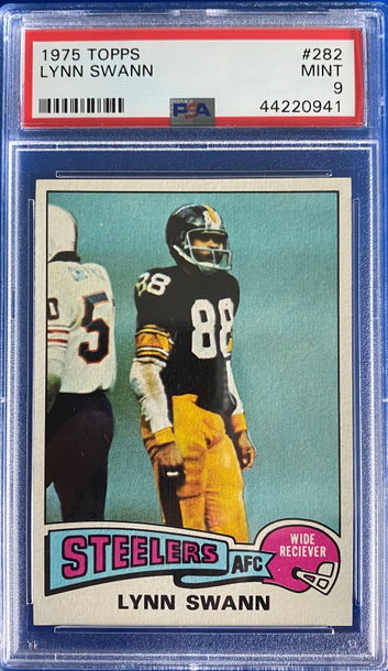1975 Topps #282 Lynn Swann PSA 9 RC 