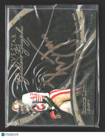 2014 Topps Five Star Golden Graphs Ronnie Lott #FSGG-RL
