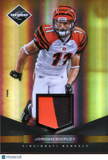 Jordan Shipley 2011 Patch Cincinnati Bengals