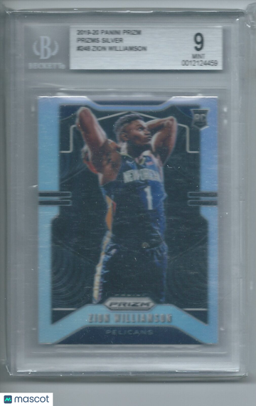 2019 Panini Prizm Zion Williamson #248 BGS 9