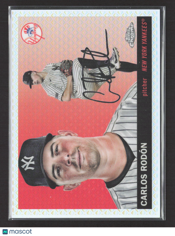 2024 Topps Chrome Carlos Rodón #159 47/55 Auto