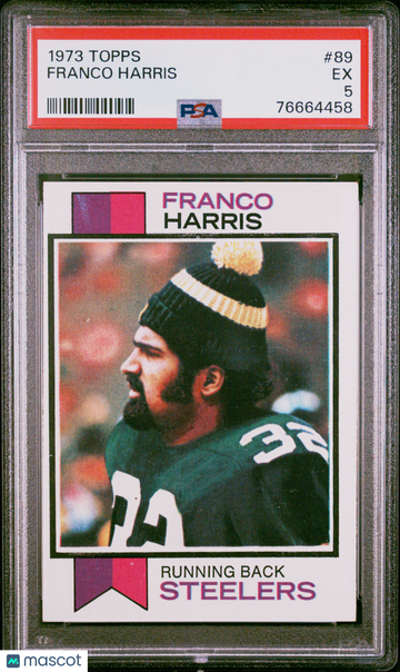1973 Topps Franco Harris #89 PSA 5