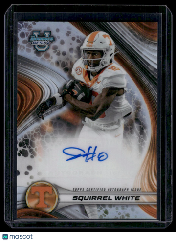 2024 Bowman University Best Squirrel White #BOA-SW Best of 2024 Autographs AU