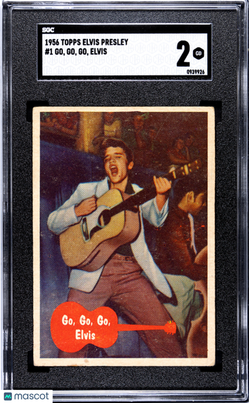 1956 Topps Elvis Presley Go, Go, Go, Elvis #1 SGC 2