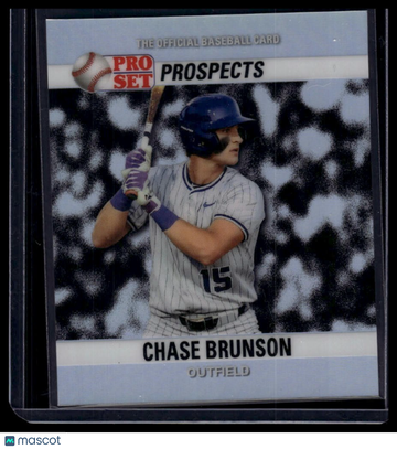 2026 Pro Set Metal - 1990 Pro Set Base Mini Prismatic Silver Chase Brunson #90M-46 SN